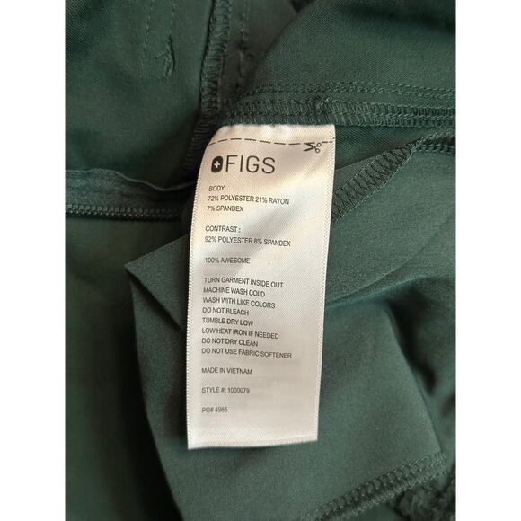 Figs British Racing Green Jumpsuit - Picture 3 of 5